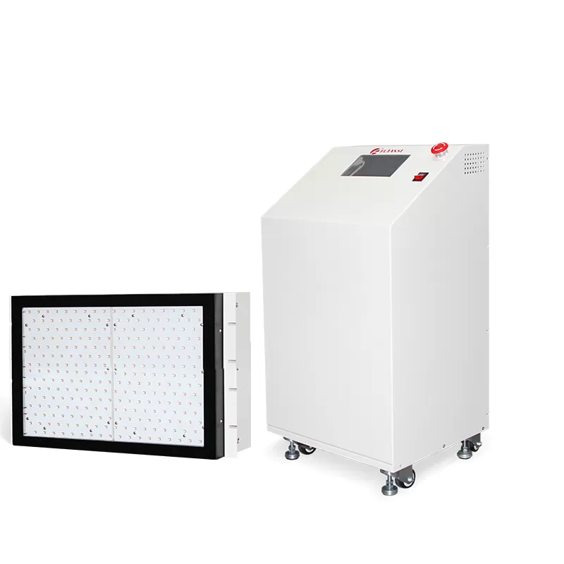 某新能源汽车公司采用复坦希UVLED面光源,优化电池组件固化工艺